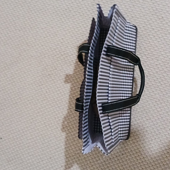 Scout Black and White Gingham Tote Bag - Picture 6 of 6